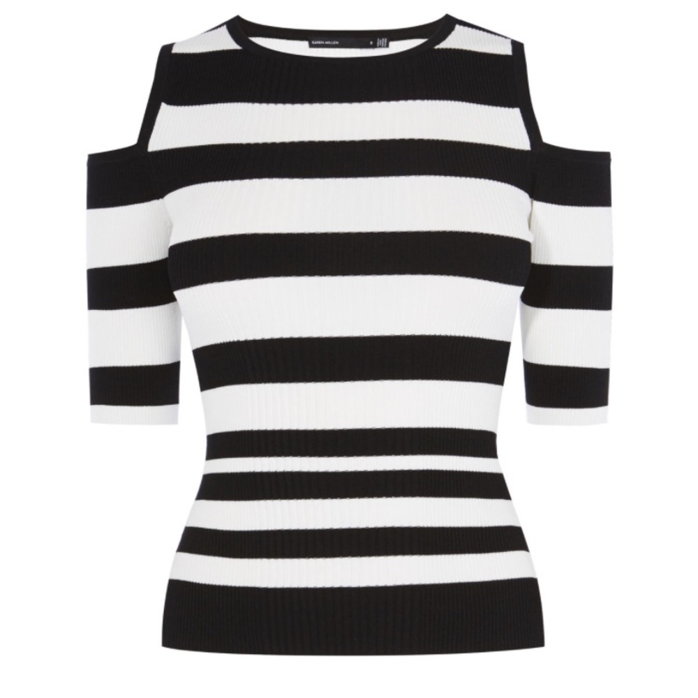Karen Millen cold shoulder top